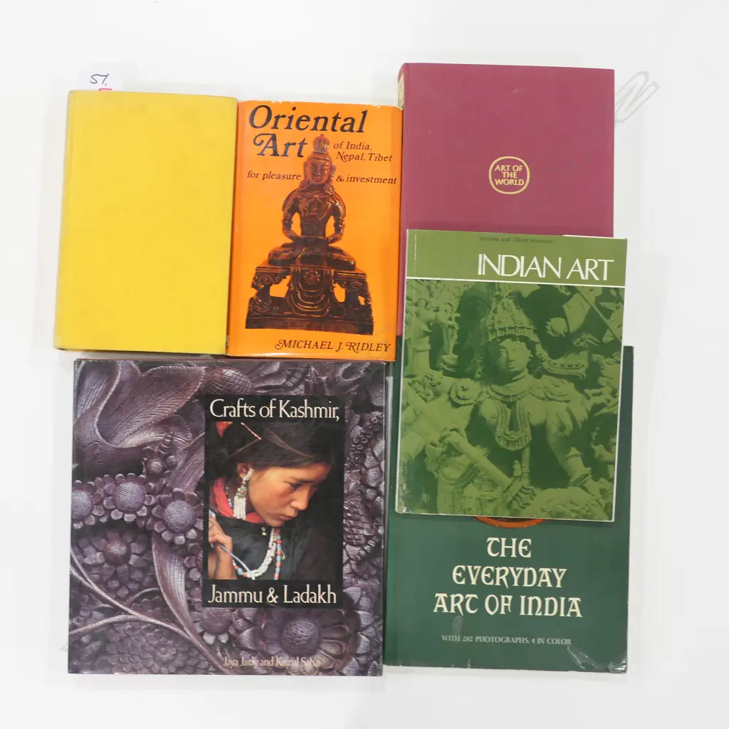 SIX PUBLICATIONS: INDIAN ART & DESIGN Image 1++